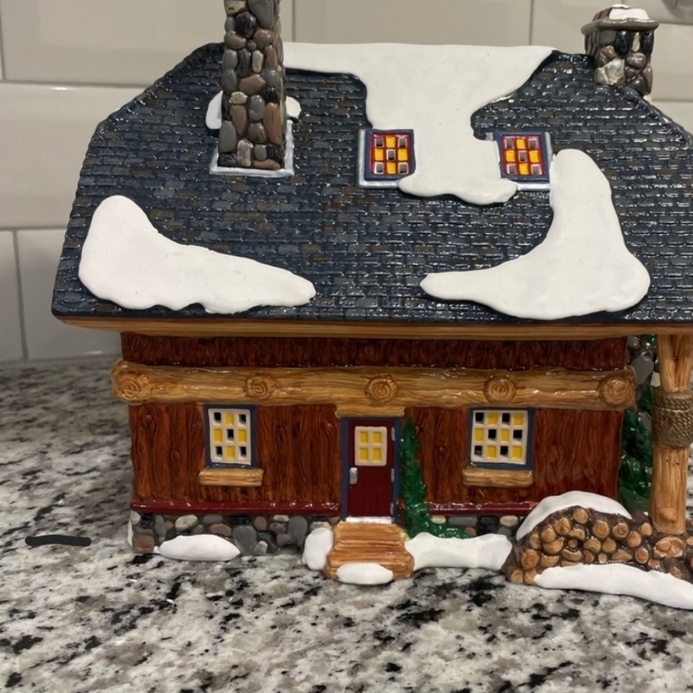 Dept 56: Moonlight Bay Bunk and Breakfast, Original Snow Village, Department 56, - Picture 4 of 5